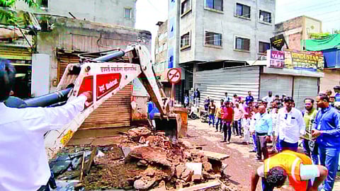 Sambhajinagar encroachment News