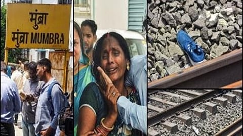 Mumbra railway accident
