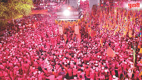 Jagdamba Devi Palkhi Sohala Rashin 2025