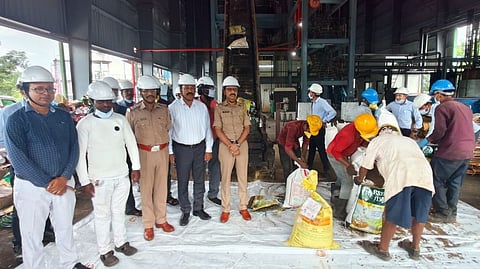 800 kg cannabis disposal