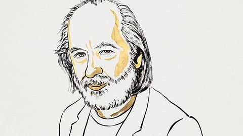 हंगेरीचे लेखक लॅस्लो क्रास्झ्नाहोर्काई यांच्या उत्कृष्ट साहित्यावर नाेबेलची माेहाेर उमटली आहे.