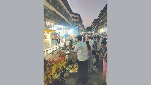 Footpath encroachment