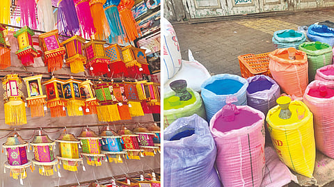 Diwali Shopping: बाजारपेठेला दिवाळीची चाहूल
