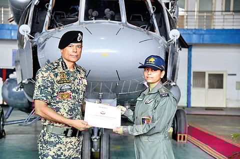 first-female-flight-engineer-joins-bsfs-air-wing-ap84