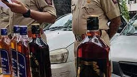 Foreign Liquor Seized
