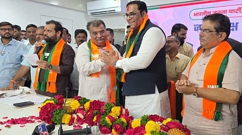 Vaibhav Khedekar joins BJP
