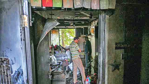 Mumbai building fire