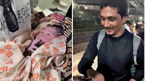 Woman delivery On Local Platform|