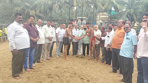 Revdanda wrestling competition