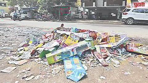 दिवाळीत पिंपरीत साडेआठ हजार टन कचरा संकलित