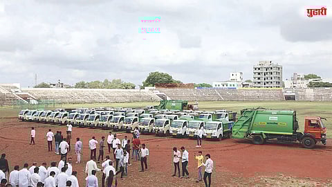 नगरमध्ये घंटागाड्यांची फौज; कचराकोंडीचा प्रश्न अखेर मार्गी