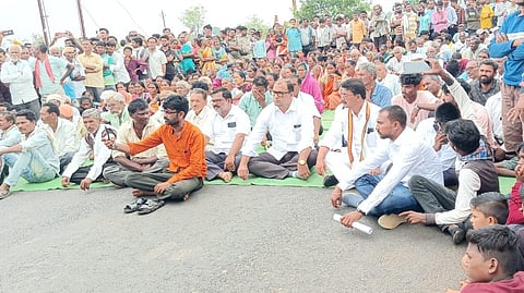 Chandrapur Farmers Protest |