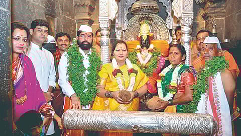 DCM Eknath Shinde: बळीराजाला सुखी, समाधानी ठेव : उपमुख्यमंत्री शिंदे