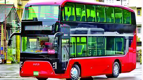 E-Double Decker Buse