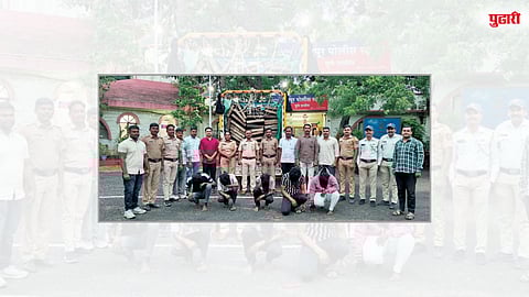 अवघ्या दोन तासांत चोरीचा पर्दाफाश; इंदापूर पोलिसांची धडाकेबाज कारवाई