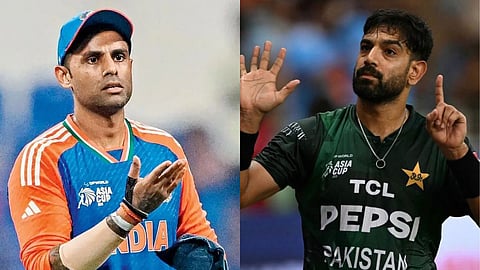 India vs Pakistan ICC Action : सूर्यकुमारला 30 टक्के दंड, रौफवर 2 सामन्यांची बंदी