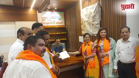 Khed Nagarparishad election.