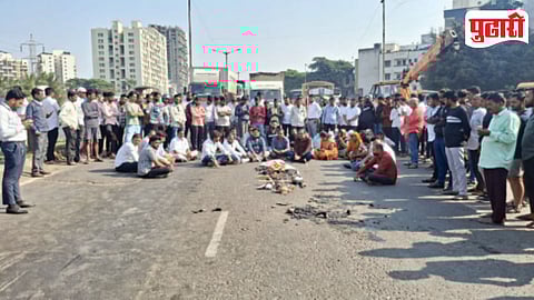Navale Bridge Protest
