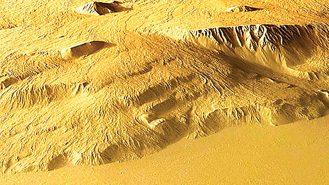 Mars volcano