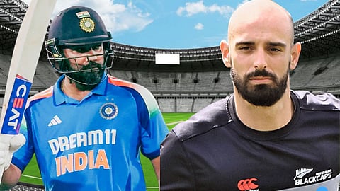 icc odi rankings rohit sharma suffers major blow loses top spot daryl mitchell