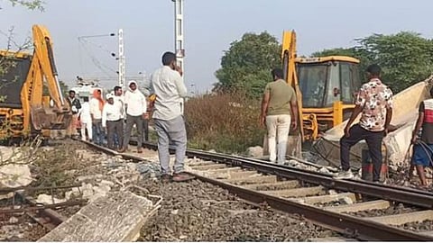 Water Tank Collapse Railway