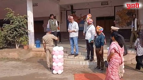 Polling center inspection