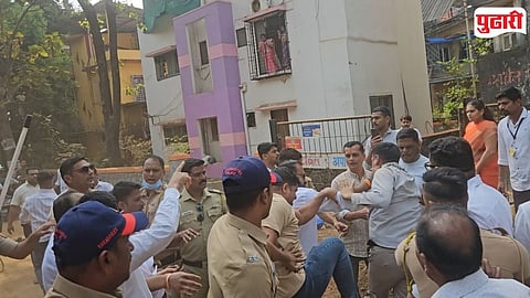 Mahad Political Clash