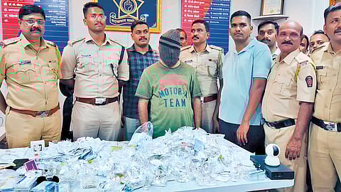 80 lakh robbery Case