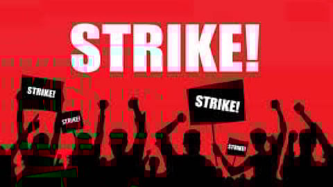 Palghar gram panchayat workers strike
