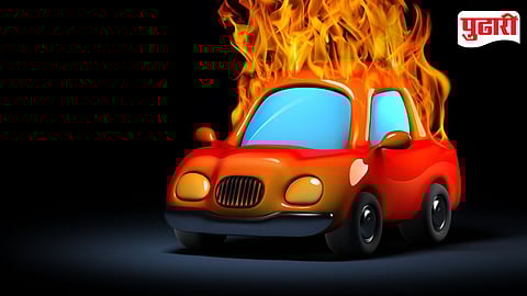 Yerwada Burning Car Incident
