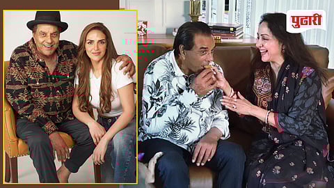 image of dharmendra family