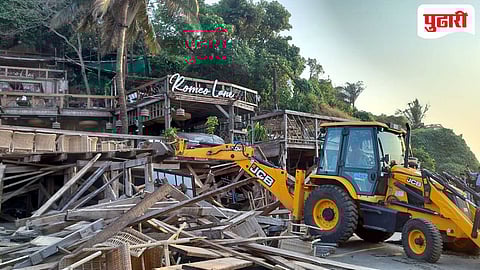 Goa Romeo Lane Demolition
