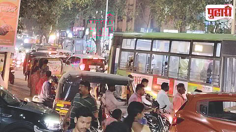 Srushti Chowk Encroachment