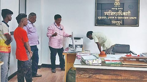 Sub-divisional officer chair seized