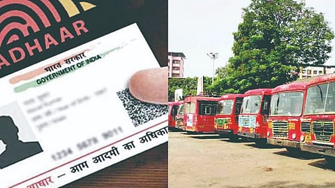 fake Aadhaar card ST travel