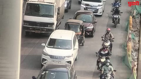 Ghodbunder Road widening