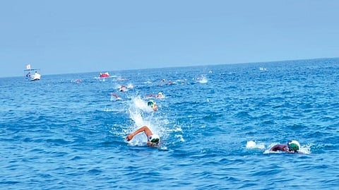 Malvan Chivla beach swimming event