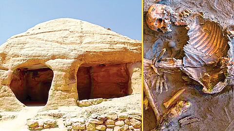 7000 year old skeletons