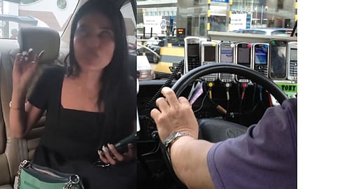 bengaluru cab driver woman passenger fight over drop location video goes viral