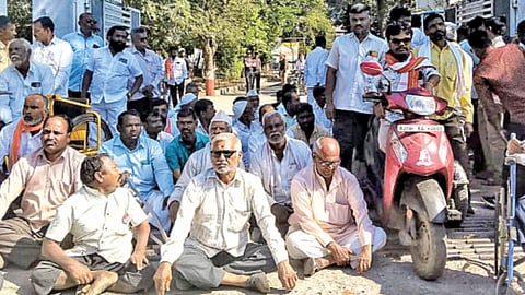 Rights of disabled protest