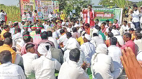 Khali Phata road blockade protest