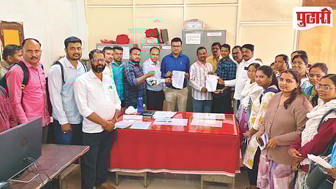 Pathardi Talathi Agitation