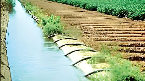 Canal repair project