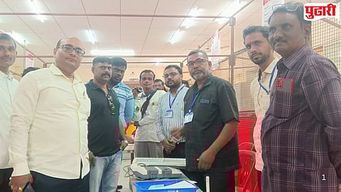 Purna election EVM sealing process