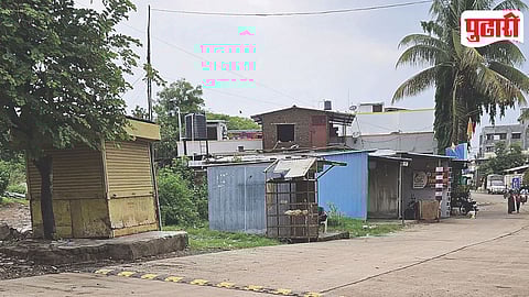 Somatne Road Encroachment