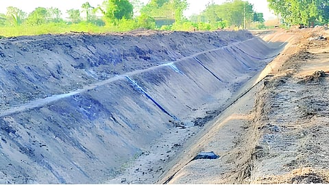 Finally, the shoddy work on 'that' canal has been stopped.