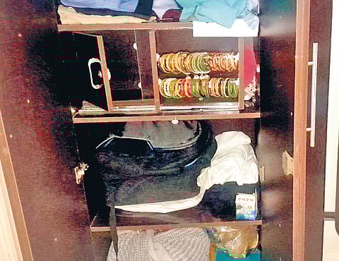 Industrialist flat burglary