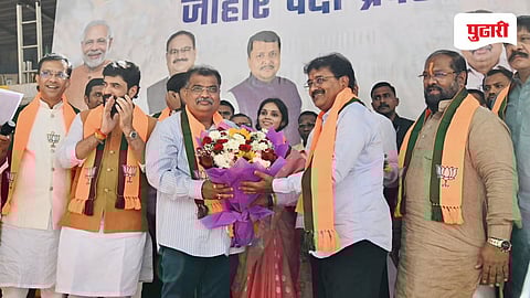 Shivsena UBT NCP Ex corporator Joins Pune Bjp