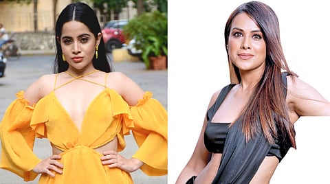 Urfi Javed Nia Sharma clash