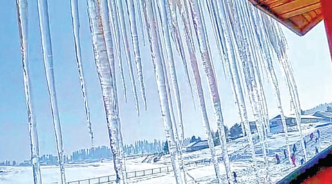 Kashmir extreme cold period